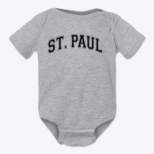 St Paul Parish Varsity Arch Baby Onesie