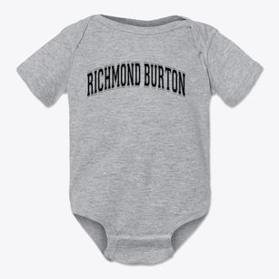 Richmond Burton Community High School Varsity Arch Baby Onesie