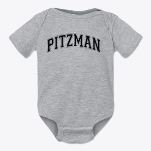 Pitzman Early Learning Facility Varsity Arch Baby Onesie