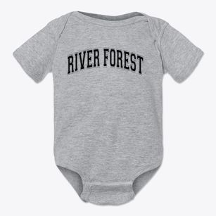 River Forest Junior High School Varsity Arch Baby Onesie