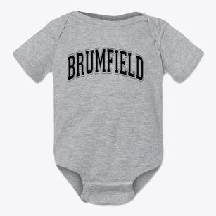 Brumfield Elementary School Varsity Arch Baby Onesie