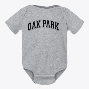 Oak Park Academy Varsity Arch Baby Onesie