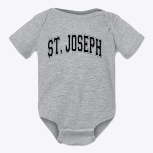 Saint Joseph School Varsity Arch Baby Onesie