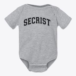 Secrist Middle School Varsity Arch Baby Onesie