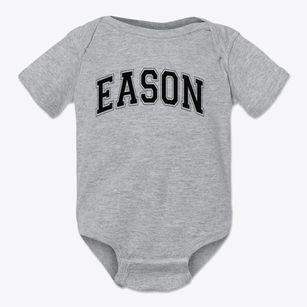 Eason Elementary School Varsity Arch Baby Onesie