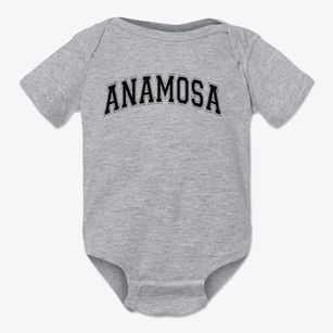 Anamosa High School Varsity Arch Baby Onesie