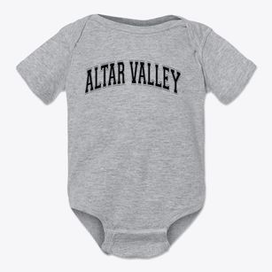 Altar Valley Middle School Varsity Arch Baby Onesie