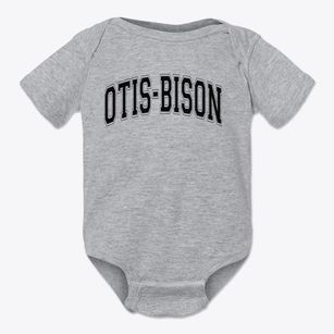 Otis-bison High School Varsity Arch Baby Onesie