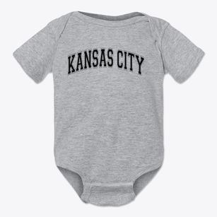 Kansas City Christian School Varsity Arch Baby Onesie