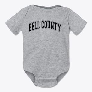 Bell County Area Technology Center Varsity Arch Baby Onesie