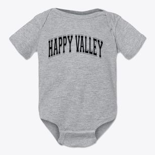 Happy Valley School Varsity Arch Baby Onesie