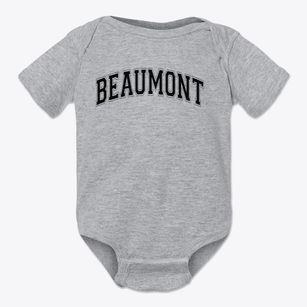Beaumont Middle School Varsity Arch Baby Onesie