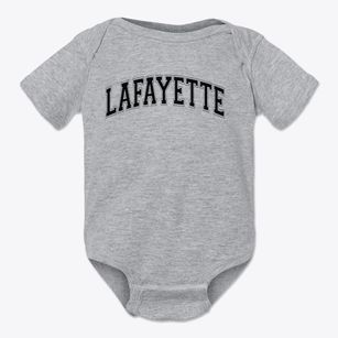 Lafayette High School Varsity Arch Baby Onesie