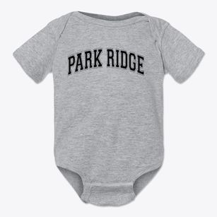 Park Ridge Elementary School Varsity Arch Baby Onesie