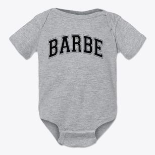 Barbe Elementary School Varsity Arch Baby Onesie