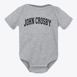 John Crosby Elementary School Varsity Arch Baby Onesie
