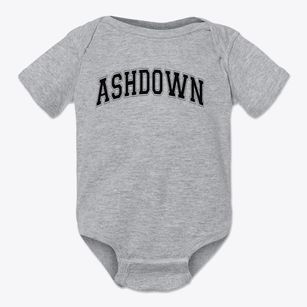 Ashdown High School Varsity Arch Baby Onesie