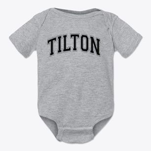 Tilton Elementary School Varsity Arch Baby Onesie