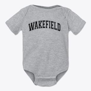 Wakefield Memorial High School Varsity Arch Baby Onesie