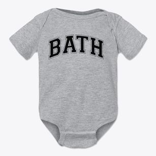 Bath High School Varsity Arch Baby Onesie