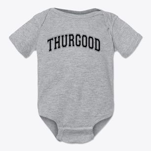Thurgood Marshall Elementary School Varsity Arch Baby Onesie