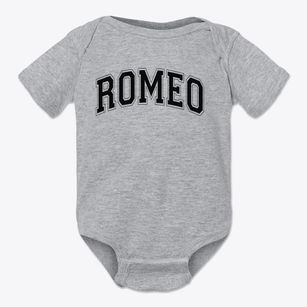 Romeo Junior High School Varsity Arch Baby Onesie