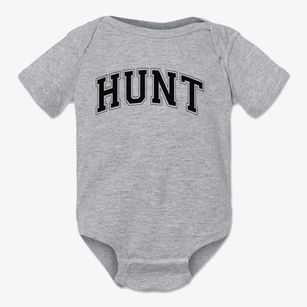 Hunt Elementary School Varsity Arch Baby Onesie