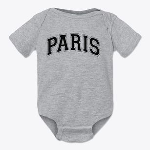 Paris Middle School Varsity Arch Baby Onesie