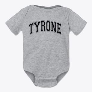 Tyrone Elementary School Varsity Arch Baby Onesie