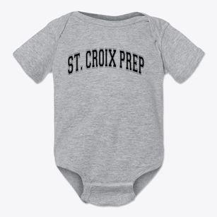 St. Croix Prep Academy Varsity Arch Baby Onesie