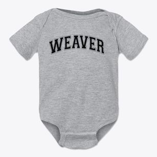 Weaver Elementary School Varsity Arch Baby Onesie