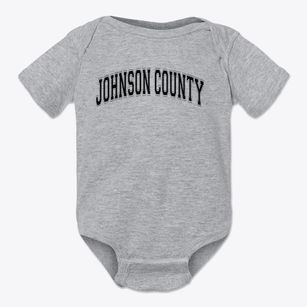 Johnson County Christian Academy Varsity Arch Baby Onesie