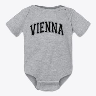 Vienna High School Varsity Arch Baby Onesie