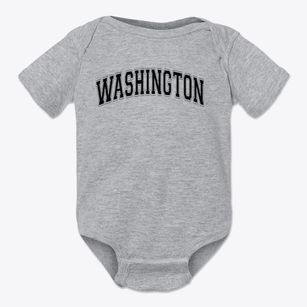 Washington Junior High School Varsity Arch Baby Onesie