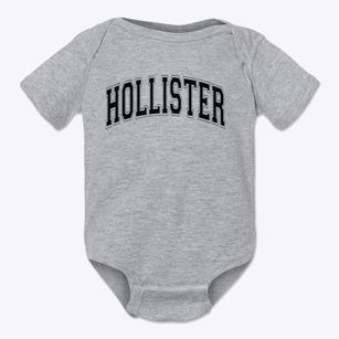 Hollister Elementary School Varsity Arch Baby Onesie