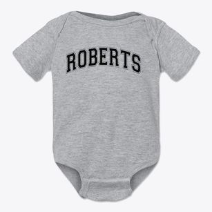 Roberts School Varsity Arch Baby Onesie