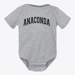 Anaconda Catholic Community Varsity Arch Baby Onesie