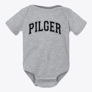 Pilger Elementary School Varsity Arch Baby Onesie