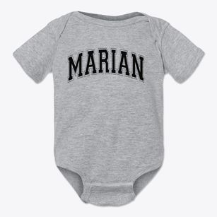 Marian High School Varsity Arch Baby Onesie