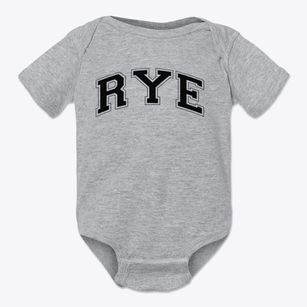 Rye Elementary School Varsity Arch Baby Onesie