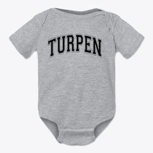 Turpen Elementary School Varsity Arch Baby Onesie