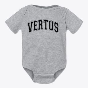 Vertus Varsity Arch Baby Onesie