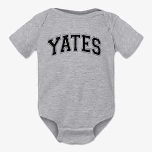 Yates Magnet School Varsity Arch Baby Onesie