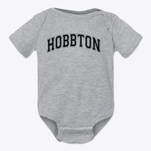 Hobbton Elementary School Varsity Arch Baby Onesie