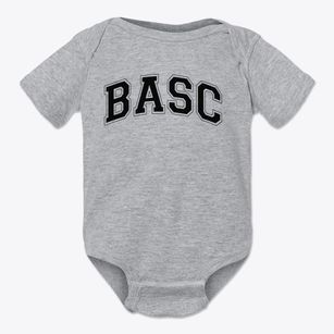 British American School Of Charlotte Varsity Arch Baby Onesie