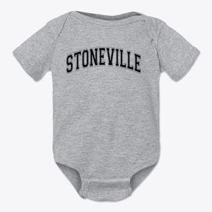 Stoneville Elementary School Varsity Arch Baby Onesie