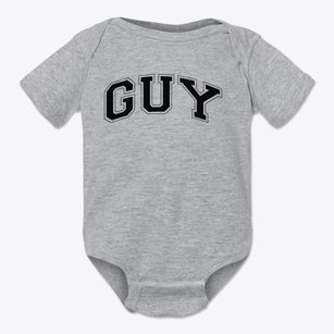 Guy School Varsity Arch Baby Onesie