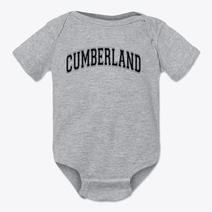 Cumberland International Early College High School Varsity Arch Baby Onesie