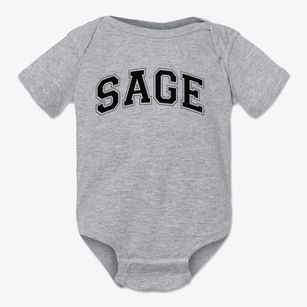 Sage Academy Varsity Arch Baby Onesie