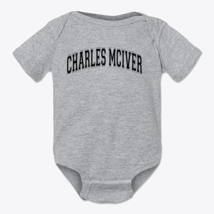 Charles Mciver School Varsity Arch Baby Onesie